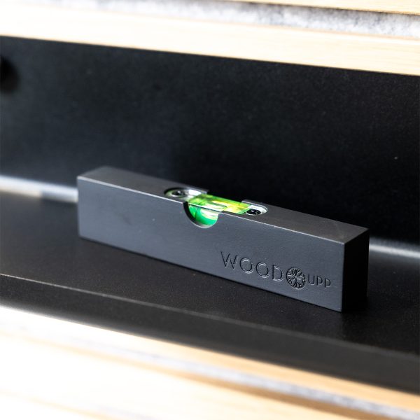 Wasserwaage mit Logo